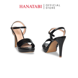 Giày Sandal Nữ Cao Gót 11cm Hanatabi Quai Bảng 1 Xếp Hậu C Đế TA Bigsize (34-41) Mã HNSDG11F933