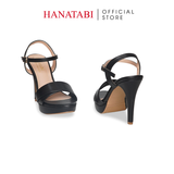 Giày Sandal Nữ Cao Gót 11cm Hanatabi Quai Bảng Ngang 1 Xếp HậuC Đế TA Bigsize (34-41) Mã HNSDG11F813