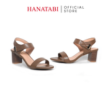 Giày Sandal Nữ Gót Cao 5cm Hanatabi Quai Ngang Hậu Xé Trước Có Khóa Đế TA Chống Trượt Bigsize (35-41) Mã HNSDG5F1176
