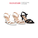 Giày Sandal Nữ Cao Gót 5cm_7cm_9cm Hanatabi Quai Chéo Đế TA Cao Cấp Bigsize (35-41) Mã HNSDG9F1128