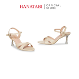 Giày Sandal Nữ Cao Gót Nhọn Mika 7cm Hanatabi Quai Chéo Hậu C Đế TA Bigsize (35-41) Mã HNSDG57F1236