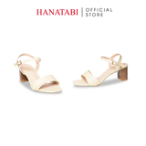 Giày Sandal Nữ Cao Gót 5cm_7cm Hanatabi Quai 2 Xếp Mũi Vuông HậuC Đế TA Bigsize(35-41) Mã HNSDG5F898