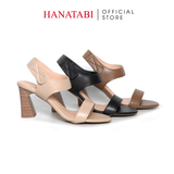 Giày Sandal Nữ Gót Cao 7cm Hanatabi Quai Ngang Hậu Xé Sau Đế TA Chống Trượt Bigsize (35-41) Mã HNSDG7F1180