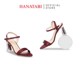 Giày Sandal Nữ Cao Gót 5cm_7cm Hanatabi Quai Ngang HậuC Đế TA Cao Cấp Bigsize (35-41)Mã HNSDG57F1039