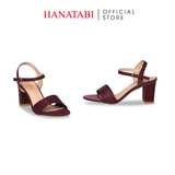 Giày Sandal Nữ Cao Gót 3cm_5cm_7cm Hanatabi Quai 2 Xếp Hậu C Đế TA Bigsize (35-41) Mã HNSDG57F1180