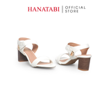 Giày Sandal Nữ Gót Cao 5cm Hanatabi Quai Ngang Hậu Xé Trước Có Khóa Đế TA Chống Trượt Bigsize (35-41) Mã HNSDG5F1176