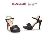 Giày Sandal Nữ Cao Gót 11cm Hanatabi Quai Bảng 2 Xếp Hậu C Đế TA Bigsize (34-41) Mã HNSDG11F935