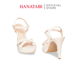 Giày Sandal Nữ Cao Gót 11cm Hanatabi Quai Bảng Chéo Hậu C Đế TA Bigsize (34-41) Mã HNSDG11F892