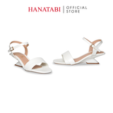 Giày Sandal Nữ Đế Xuồng Cao 5cm Hanatabi Quai Ngang 1 Xếp Hậu C Bigisze (35-41) Mã HNSDG5F1263