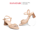 Giày Sandal Nữ Cao Gót 5cm_7cm Hanatabi Quai Thắt Hậu C Đế TA Cao Cấp Bigsize (35-41) Mã HNSDG5F1076