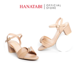 Giày Sandal Nữ Cao Gó 3cm_5cm_7cm Hanatabi Quai Bông Hậu C Đế TA Cao Cấp Bigsize (35-41) Mã HNSDG5F1021