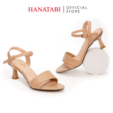 Giày Sadal Nữ Cao Gót 5cm_7cm_9cm Hanatabi Quai Ngang 1 Xếp HậuC Đế TA Bigsize (35-41) Mã HNSDG5F908