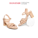Giày Sandal Nữ Cao Gót 5cm_7cm Hanatabi Quai Đan Mũi Vuông Hậu C ĐếTA Bigsize (35-41) Mã HNSDG7F1133