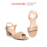 Giày Sandal Nữ Cao Gót 3cm_5cm Hanatabi Quai 1 Xếp Mũi Vuông HậuC Đế TA Bigsize(35-41) Mã HNSDG5F862