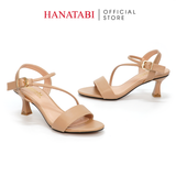 Giày Sandal Nữ Cao Gót 5cm_7cm_9cm Hanatabi Quai Ngang Hậu C Đế TA Cao Cấp Bigsze (35-41) Mã HNSDG5F905