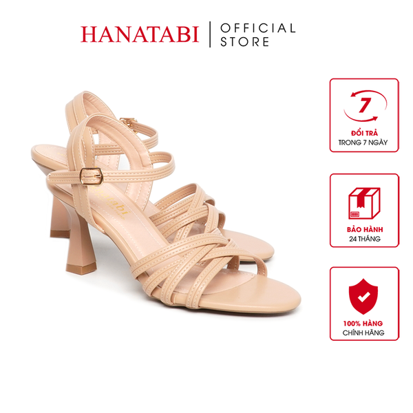 Giày Sandal Nữ Cao Gót 5cm_7cm Hanatabi Quai Đan Hậu C Đế TA Cao Cấp Bigsize (35-41) Mã HNSDG5F1134