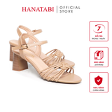 Giày Sandal Nữ Cao Gót 5cm_7cm Hanatabi Quai Thắt Hậu C Đế TA Cao Cấp Bigsize (35-41) Mã HNSDG5F1076