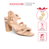 Giày Sandal Nữ CaoGót 3cm_5cm_7cm Hanatabi Quai Chéo MũiVuông HậuC ĐếTA Bigsize(35-41)Mã HNSDG7F1126