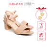 Giày Sandal Nữ Cao Gót 3cm_5cm Hanatabi Quai 1 Xếp Hậu C Đế TA Bigsize Cao Cấp (35-41) Mã HNSDG5F928
