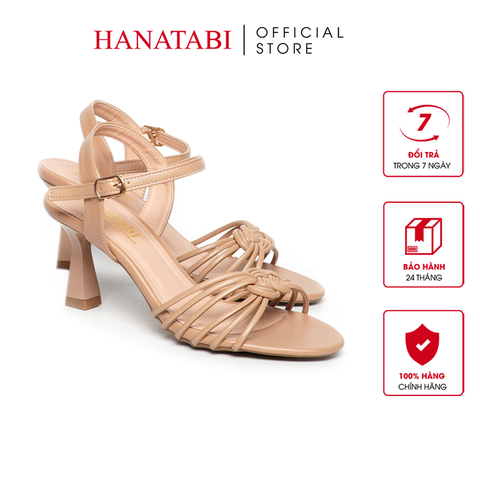 Giày Sadal Nữ Cao Gót 5cm_7cm_9cm Hanatabi Quai Thắt Hậu C Đế TA Bigsize (35-41) Mã HNSDG5F1059