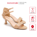 Giày Sandal Nữ Cao Gót 5cm_7cm Hanatabi Quai Ngang Hậu Chụp Đế TA Bigsize (35-41) Mã HNSDG4F954