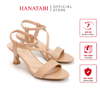 Giày Sandal Nữ Cao Gót 5cm_7cm Hanatabi Quai Chéo Hậu Thun Đế TA Bigszie (35-41) Mã HNSDG5F948