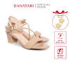 Giày Sandal Nữ Cao Gót 3cm_5cm_7cm Hanatabi Quai Ngang Hậu C Đế TA Cao Cấp Bigsize (35-41) Mã HNSDG7F893