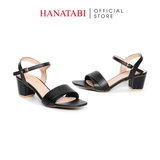 Giày Sandal Nữ Cao Gót 3cm_5cm Hanatabi Quai 1 Xếp Mũi Vuông HậuC Đế TA Bigsize(35-41) Mã HNSDG5F862