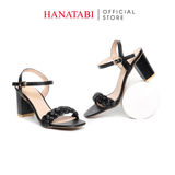 Giày Sandal Nữ Cao Gót 3cm_5cm_7cm Hanatabi Quai Thắt MũiVuông HậuC ĐếTA Bigsize(35-41)Mã HNSDG7F918
