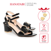 Giày Sandal Nữ Cao Gót 3cm_5cm_7cm Hanatabi Quai Ngang Mũi Vuông Hậu C Đế TA Bigsize (35-41) Mã HNSDG5F998