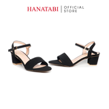 Giày Sandal Nữ Cao Gót 3cm_5cm Hanatabi Quai 1 Xếp Hậu C Đế TA Bigsize Cao Cấp (35-41) Mã HNSDG5F928