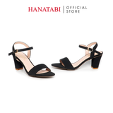 Giày Sandal Nữ Cao Gót 7cm Hanatabi Quai Ngang Hậu C Đế TA Cao Cấp Bigisze (35-41) Mã HNSDG7F616