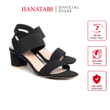 Giày Sandal Nữ Cao Gót 3cm_5cm Hanatabi Quai Ngang Mũi Vuông Đế TA Bigsize (35-41)Mã HNSDG5F1068