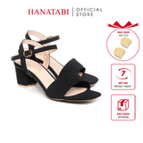 Giày Sandal Nữ Cao Gót 3cm_5cm Hanatabi Quai 1 Xếp Mũi Vuông HậuC Đế TA Bigsize(35-41) Mã HNSDG5F862