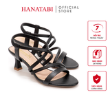Giày Sandal Nữ Cao Gót 5cm_7cm Hanatabi Quai Chéo Hậu Thun Đế TA Bigsize (35-41) Mã HNSDT5F947