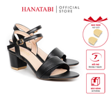 Giày Sandal Nữ Cao Gót 3cm_5cm Hanatabi Quai 1 Xếp Hậu C Đế TA Bigsize Cao Cấp (35-41) Mã HNSDG5F928