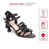 Giày Sandal Nữ Cao Gót 5cm_7cm Hanatabi Quai Đan Hậu C Đế TA Cao Cấp Bigsize (35-41) Mã HNSDG5F1134