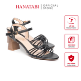 Giày Sandal Nữ Cao Gót 5cm_7cm Hanatabi Quai Thắt Hậu C Đế TA Cao Cấp Bigsize (35-41) Mã HNSDG5F1076