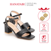 Giày Sandal Nữ Cao Gót 3cm_5cm Hanatabi Quai 2 Xếp Mũi Vuông Hậu C Đế TA Bigsize (35-41) Mã HNSDG5F864