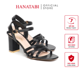 Giày Sandal Nữ Cao Gót 5cm_7cm Hanatabi Quai Đan Mũi Vuông Hậu C ĐếTA Bigsize (35-41) Mã HNSDG7F1133