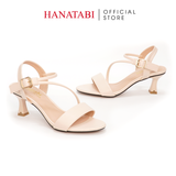 Giày Sandal Nữ Cao Gót 5cm_7cm_9cm Hanatabi Quai Ngang Hậu C Đế TA Cao Cấp Bigsze (35-41) Mã HNSDG5F905