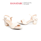 Giày Sandal Nữ Cao Gót 3cm_5cm Hanatabi Quai 1 Xếp Hậu C Đế TA Bigsize Cao Cấp (35-41) Mã HNSDG5F928