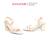 Giày Sandal Nữ Cao Gót 5cm_7cm Hanatabi Quai Đan Mũi Vuông Hậu C ĐếTA Bigsize (35-41) Mã HNSDG7F1133