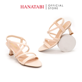 Giày Sandal Nữ Cao Gót 5cm_7cm Hanatabi Quai Chéo Hậu Thun Đế TA Bigsize (35-41) Mã HNSDT5F947