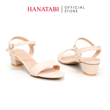 Giày Sandal Nữ Cao Gót 3cm_5cm Hanatabi Quai Ngang Hậu C Đế TA Cao Cấp Bigsize (35-41) Mã NHSDH3F169