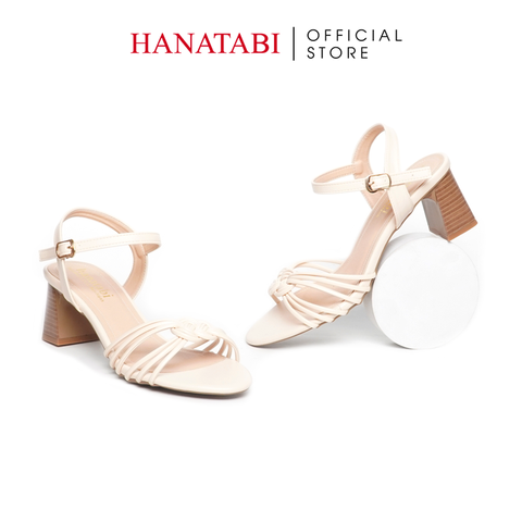 Giày Sandal Nữ Cao Gót 5cm_7cm Hanatabi Quai Thắt Hậu C Đế TA Cao Cấp Bigsize (35-41) Mã HNSDG5F1076