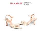 Giày Sadal Nữ Cao Gót 5cm_7cm_9cm Hanatabi Quai Thắt Hậu C Đế TA Bigsize (35-41) Mã HNSDG5F1059