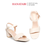 Giày Sandal Nữ Cao Gót 3cm_5cm Hanatabi Quai 1 Xếp Mũi Vuông HậuC Đế TA Bigsize(35-41) Mã HNSDG5F862