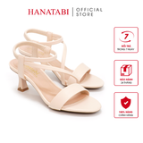 Giày Sandal Nữ Cao Gót 5cm_7cm Hanatabi Quai Chéo Hậu Thun Đế TA Bigszie (35-41) Mã HNSDG5F948