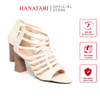 Giày Sandal Nữ Cao Gót 7cm Hanatabi Quai Xương Cá Khóa Kéo Đế TA Bigsize (35-41) Mã HNSDK7F1100